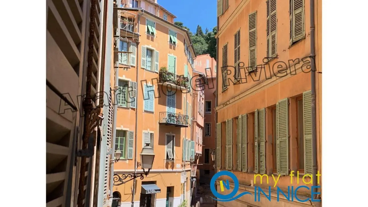 ApartHotel Riviera - Superbe appartement 1 chambre AC - Old town- 50m Promenade des Anglais&Plage - Barillerie 12 Nice