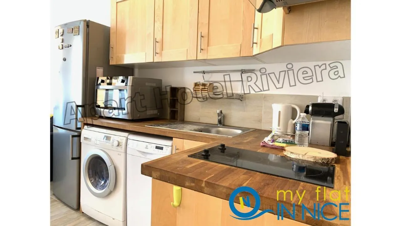 Apartment Aparthotel Riviera: Vieille Ville Elegance Near Promenade des Anglais Nice